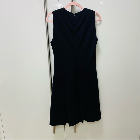 NWT Alexander McQueen Black Sheath Dress Lined Wool Size 10. New $6000 - Picture 5 of 9